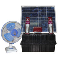 solar home lighting system cfl